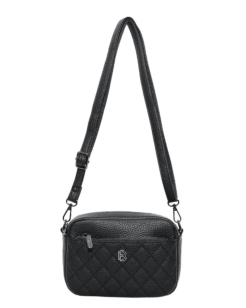 Τσάντα χιαστή HJ1009 - Μαύρο