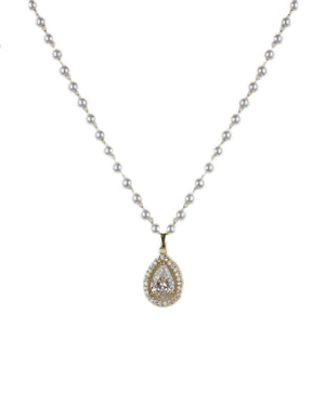 Αλυσίδα λαιμού δάκρυ MSN-7 - Χρυσό