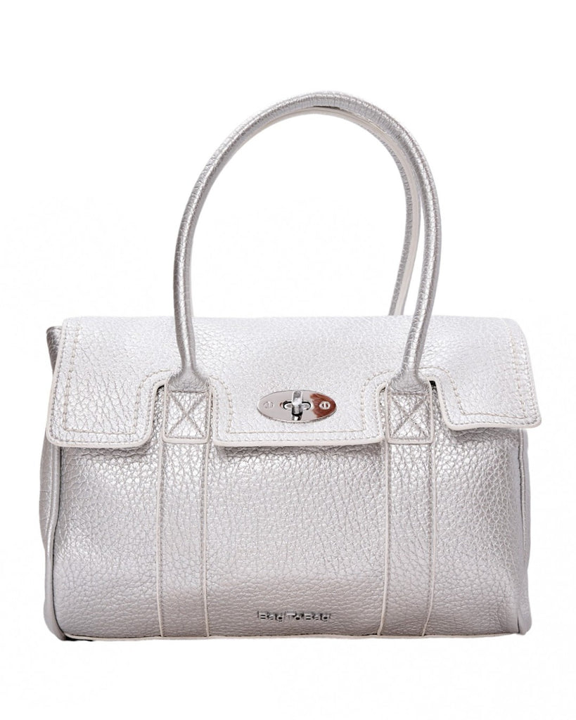 Τσάντα ώμου KX2316 - Ασημί