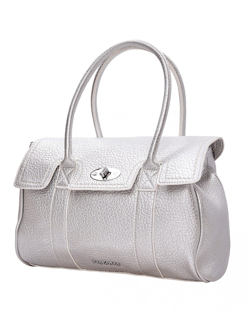 Τσάντα ώμου KX2316 - Ασημί