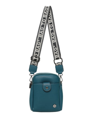 Τσάντα χιαστή SP9217 - Μπλέ