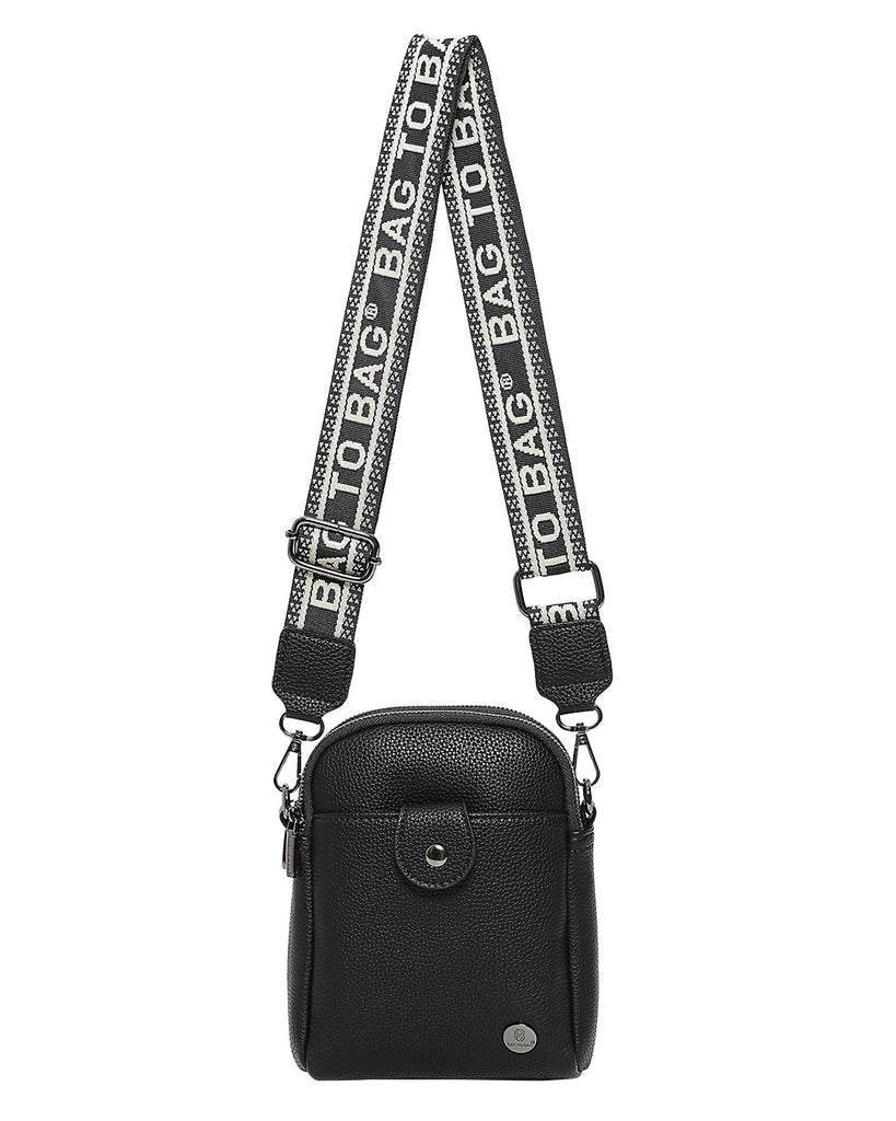 Τσάντα χιαστή SP9217 - Μαύρο