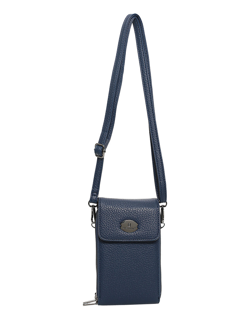 Τσαντάκι χιαστή HJ1008 - Μπλέ