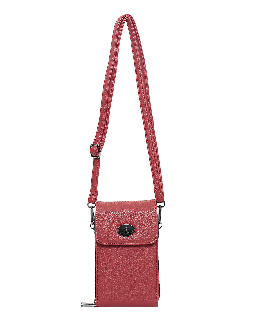 Τσαντάκι χιαστή HJ1008 - Κόκκινο