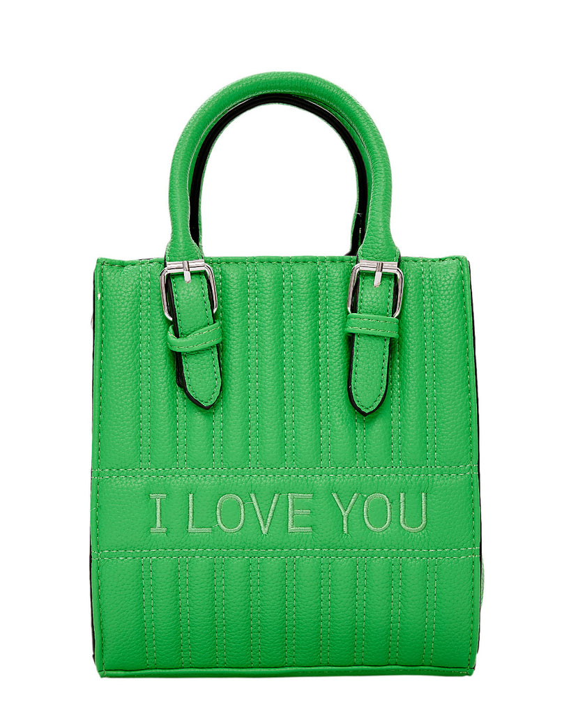 Τσάντα χειρός QR-23928 - Πράσινο