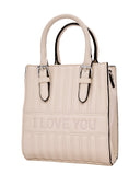 Τσάντα χειρός QR-23928 - Μπέζ