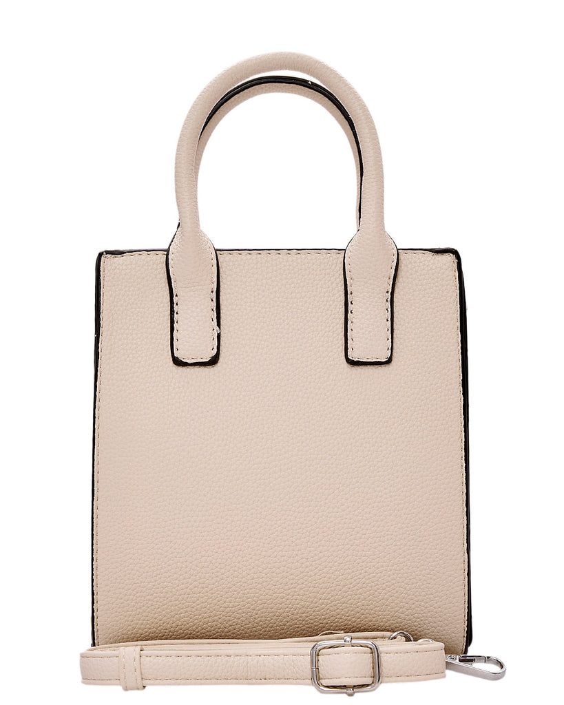 Τσάντα χειρός QR-23928 - Μπέζ