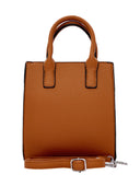 Τσάντα χειρός QR-23928 - Καφέ