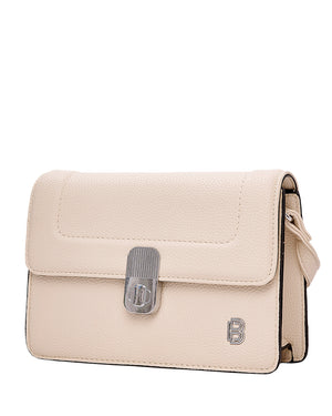 Τσαντάκι χιαστί QR-23931 - Μπέζ