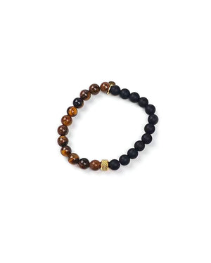 Βραχιόλι OO-B233 - Καφέ