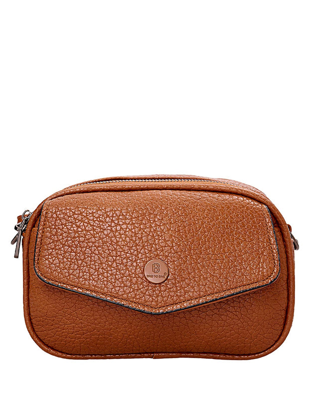 Τσάντα χιαστί YY-02901 - Κάμελ