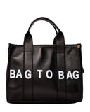 Τσάντα χειρός SW8901 - Μαύρο