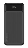 USAMS power bank US-CD198, 3x θύρες εξόδου, 10000mAh, 10W, μαύρο