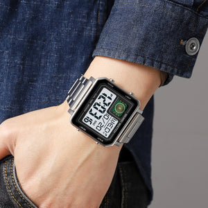 SKMEI 2033 με Ασημένιο Καντράν και Ασημένιο Μπρασελέ