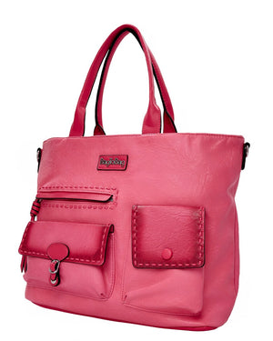 Τσάντα ώμου BY-31398 - Φούξ