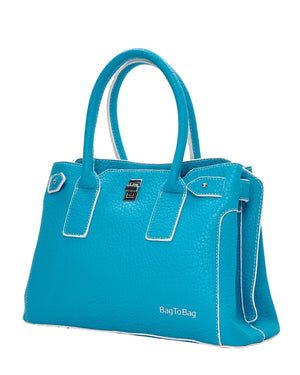 Τσάντα χειρός KX-2319 - Γαλάζιο