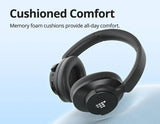 TRONSMART headphones Sounfii Q20, ασύρματα & ενσύρματα, ANC, Φ40mm, 500mAh, μαύρα