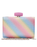 Τσάντα φάκελος clutch -JH-21982 - Rainbow