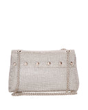 Τσάντα φάκελος clutch CK6022 - Ασημί