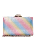 Τσάντα φάκελος clutch -JH-21976 - Rainbow