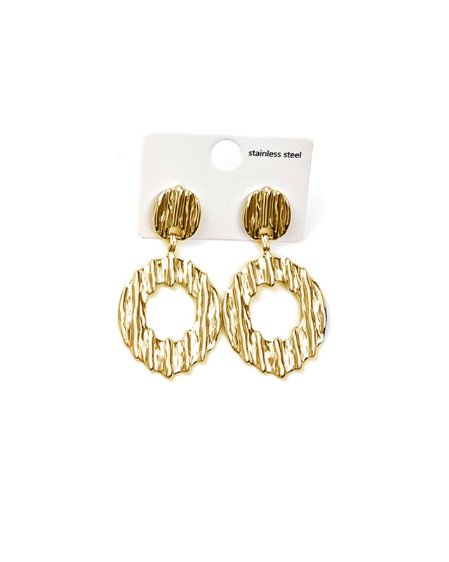 Κρεμαστό σκουλαρίκι OO-S431 - Χρυσό