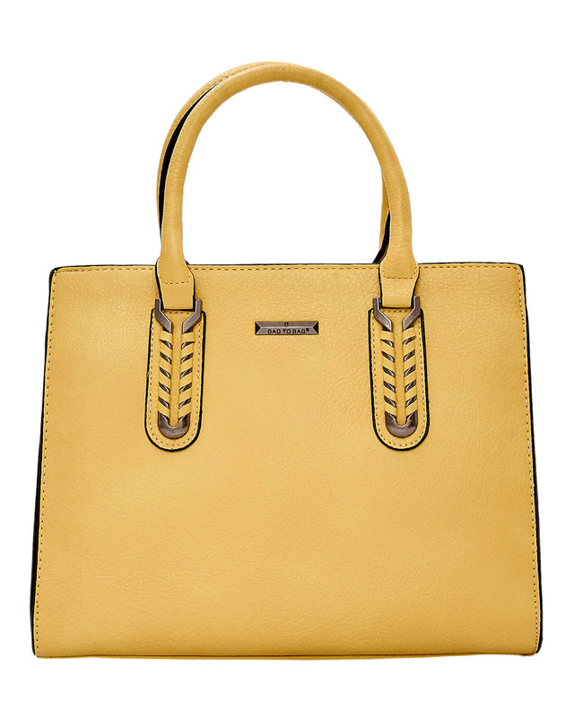 Τσάντα χειρός QR-23952 - Κίτρινο