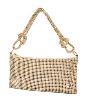 Τσάντα φάκελος clutch 21968 - Χρυσό