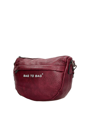 Τσάντα χιαστί WH-8029 - Μπορντό