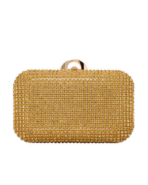 Τσάντα φάκελος clutch CK6007 - Χρυσό