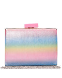 Τσάντα φάκελος clutch -JH-21981 - Rainbow