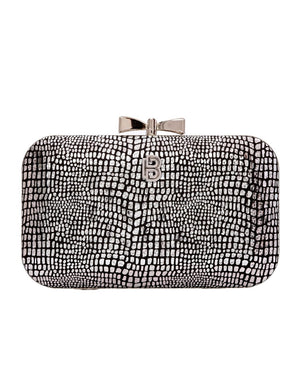 Τσάντα φάκελος clutch -JH-21990 - Ασημί