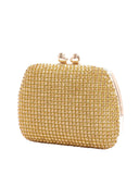 Τσάντα φάκελος clutch CK6009 - Χρυσό