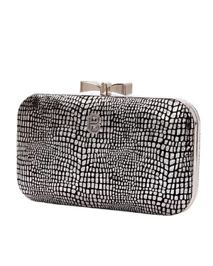 Τσάντα φάκελος clutch -JH-21990 - Ασημί