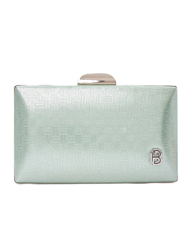 Τσάντα φάκελος clutch -JH-21976 - Ανοιχτό Πράσινο