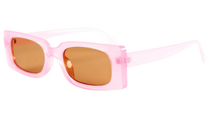 Дамски слънчеви очила Ace Simons с розова рамка и кафяво стъкло SN-114