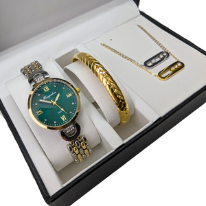 Γυναικείο Σετ Δώρου SD2018 με Vintage Ρολόι με Κοσμήματα
