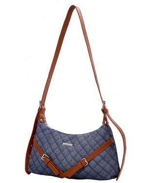Τσάντα ώμου SW8945 - Σκούρο Μπλέ