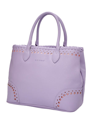 Τσάντα χειρός KX2304 - Μώβ