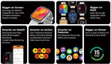 Smartwatch Zeblaze GTS 3 Plus 49mm Smartwatch με Παλμογράφο Midnight Black
