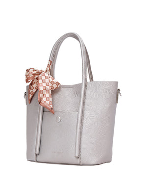 Τσάντα ώμου 0193# - Ασημί