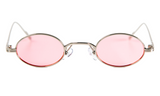 Дамски слънчеви очила Ace Simons с метална рамка и розово стъкло SN-118