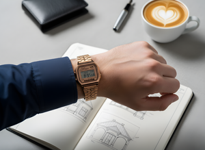 Ανδρικό Ψηφιακό Ρολόι Classic F10 Bronze