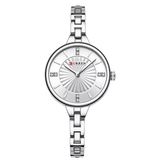C9097 Silver Curren Γυναικείο Ρολόι με Μεταλλικό Μπρασελέ