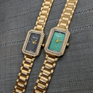 Vintage Γυναικείο Ρολόι AnnaBell με Χρυσό Μεταλλικό Μπρασελέ