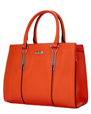 Τσάντα χειρός QR-23905 - Πορτοκαλί