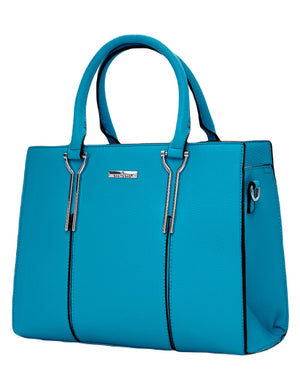 Τσάντα χειρός QR-23905 - Μπλέ