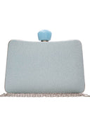 Τσάντα φάκελος clutch -JH-21996 - Γαλάζιο