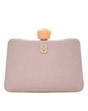 Τσάντα φάκελος clutch -JH-21996 - Σαμπανιζέ