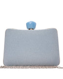 Τσάντα φάκελος clutch -JH-21996 - Μπλέ