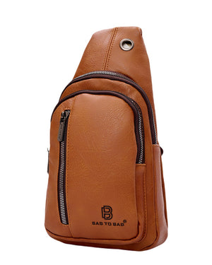 Τσαντάκι χιαστί MD-8170 - Κάμελ